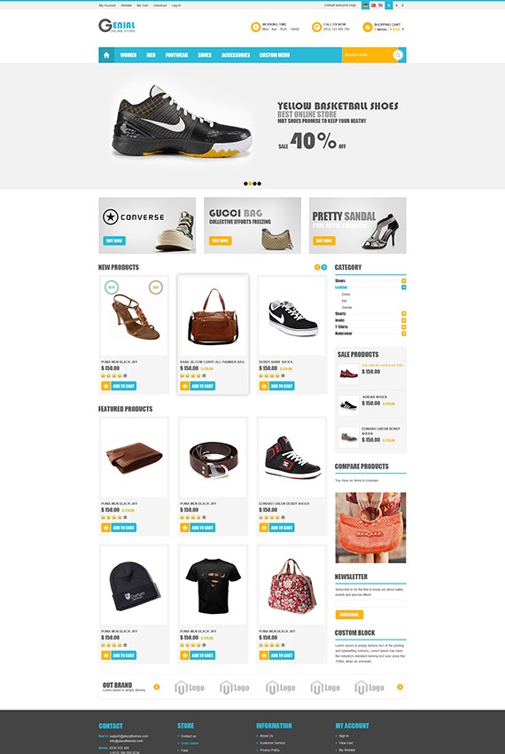 Brilliant - Accessories Responsive Template